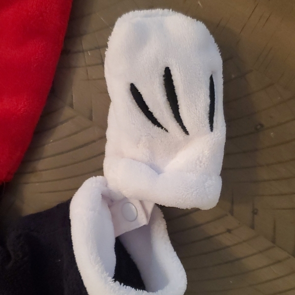 Fleece Mickey Mouse Zip Up Suit 3-6 months - Picture 3 of 7